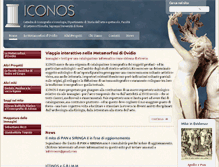 Tablet Screenshot of iconos.it
